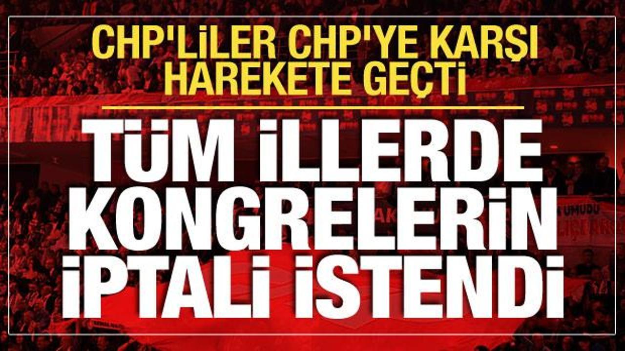 L&uuml;tf&uuml; Savaş hamlesini yaptı! CHP'deki t&uuml;m il kongrelerinin iptalini istedi