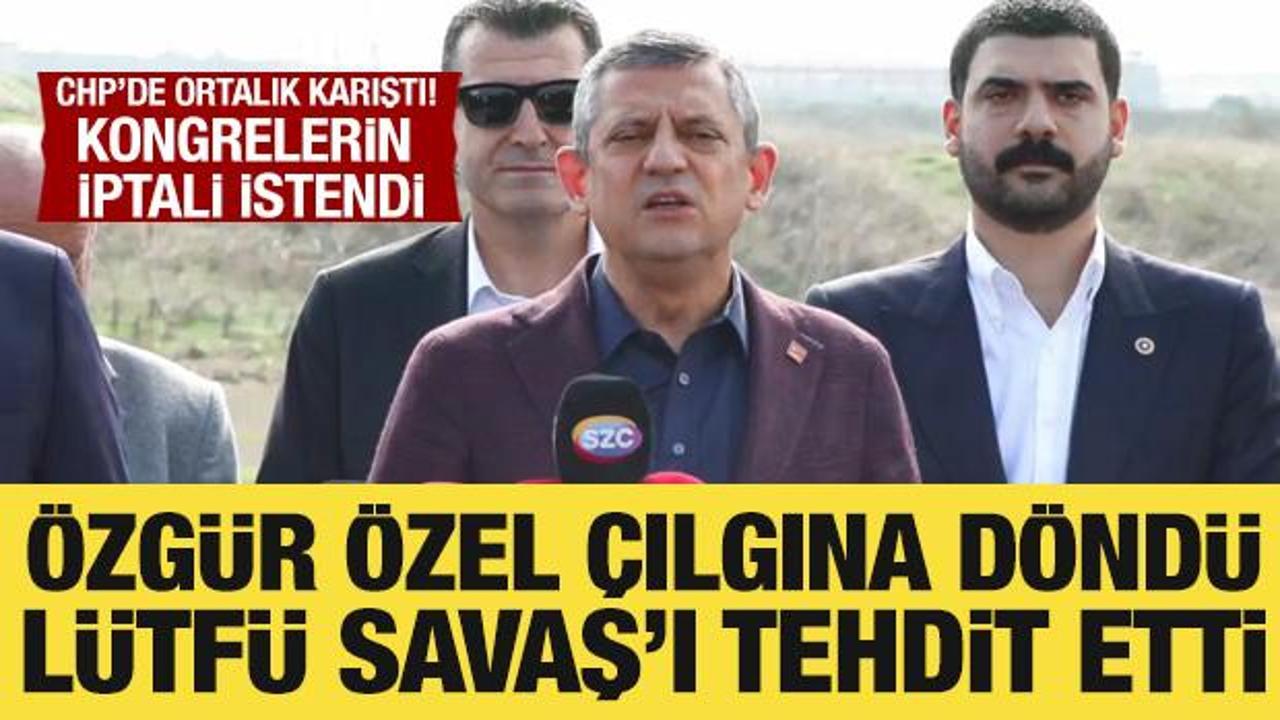 &Ouml;zg&uuml;r &Ouml;zel'den L&uuml;tf&uuml; Savaş'a tehdit