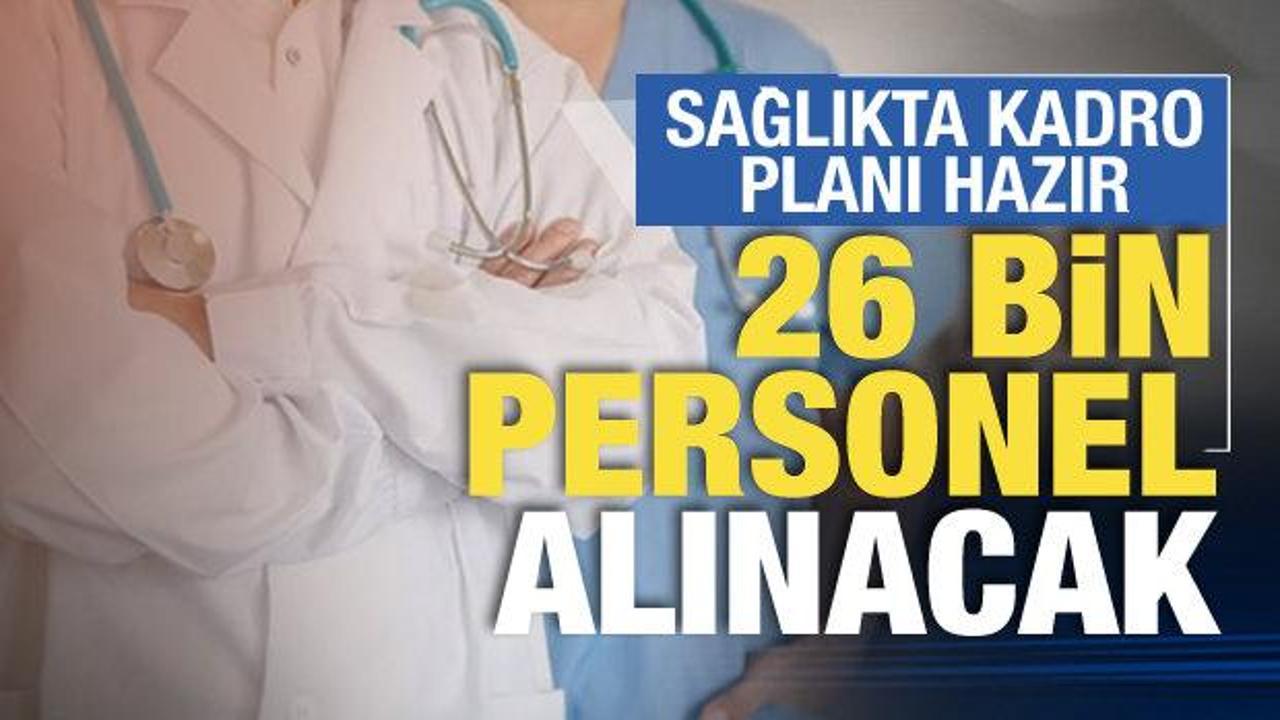 Sağlıkta yeni istihdam: 26 bin 673 personel alınacak! Cumhurbaşkanı Erdoğan imzaladı