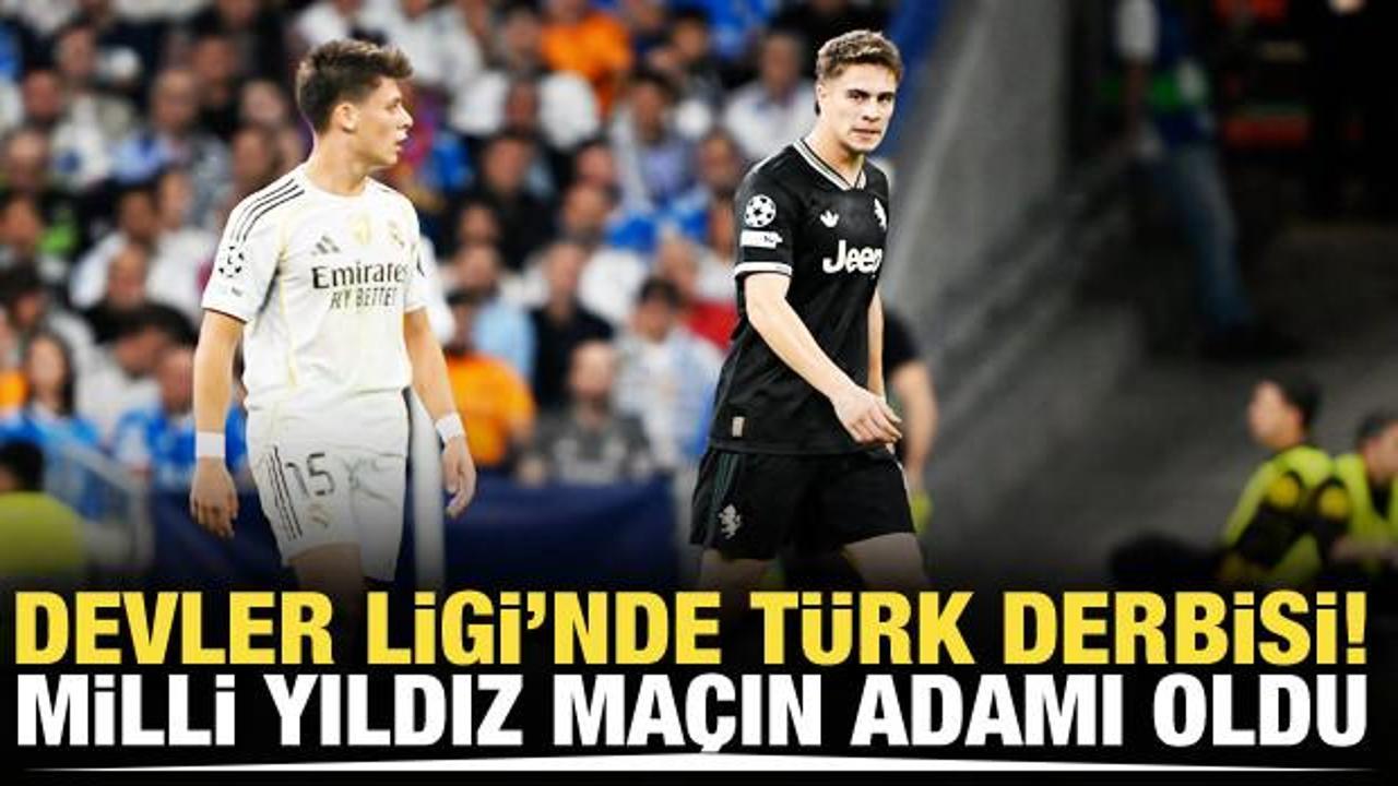 Şampiyonlar Ligi'nde Türk derbisi! Milli yıldız maçın adamı seçildi