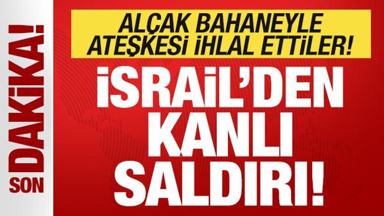 Son dakika: İsrail’den Gazze’ye kanlı saldırı! Alçak bahaneyle ateşkesi bozdular Son dakika: İsrail’den Gazze’ye kanlı saldırı! Alçak bahaneyle ateşkesi bozdular