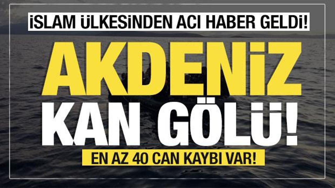 Son dakika...Tunus'ta göçmen botu faciası! En az 40 ölü!