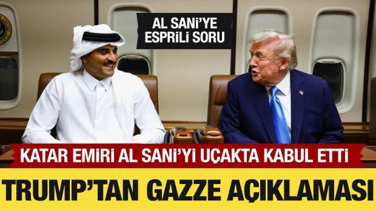 Trump, Katar Emiri ile görüştü: Gazze açıklaması
