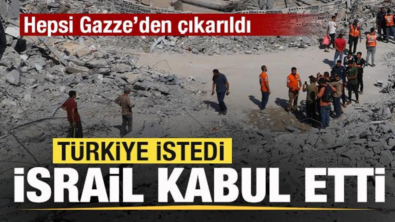 Türkiye istedi, İsrail kabul etti! Haniye ailesi dahil onlarca kişi Gazze’den çıktı