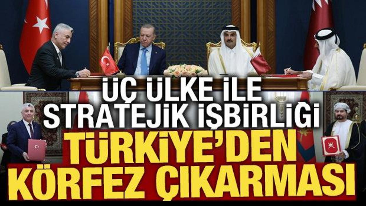 Türkiye'den Körfez çıkarması! 15 milyar dolarlık ticaret hedefiyle dönüldü