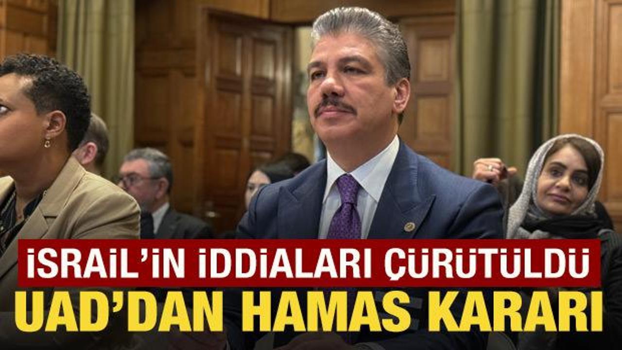 Uluslararası Adalet Divanı'ndan Hamas kararı