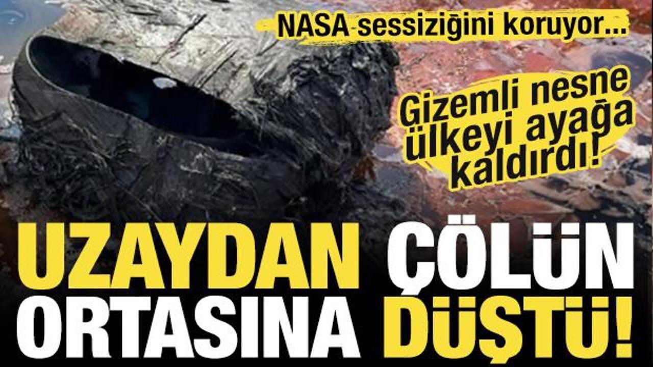 Uzaydan dünyaya düştü! Gizemli Nesne, Avusturalya'yı ayağa kaldırdı...