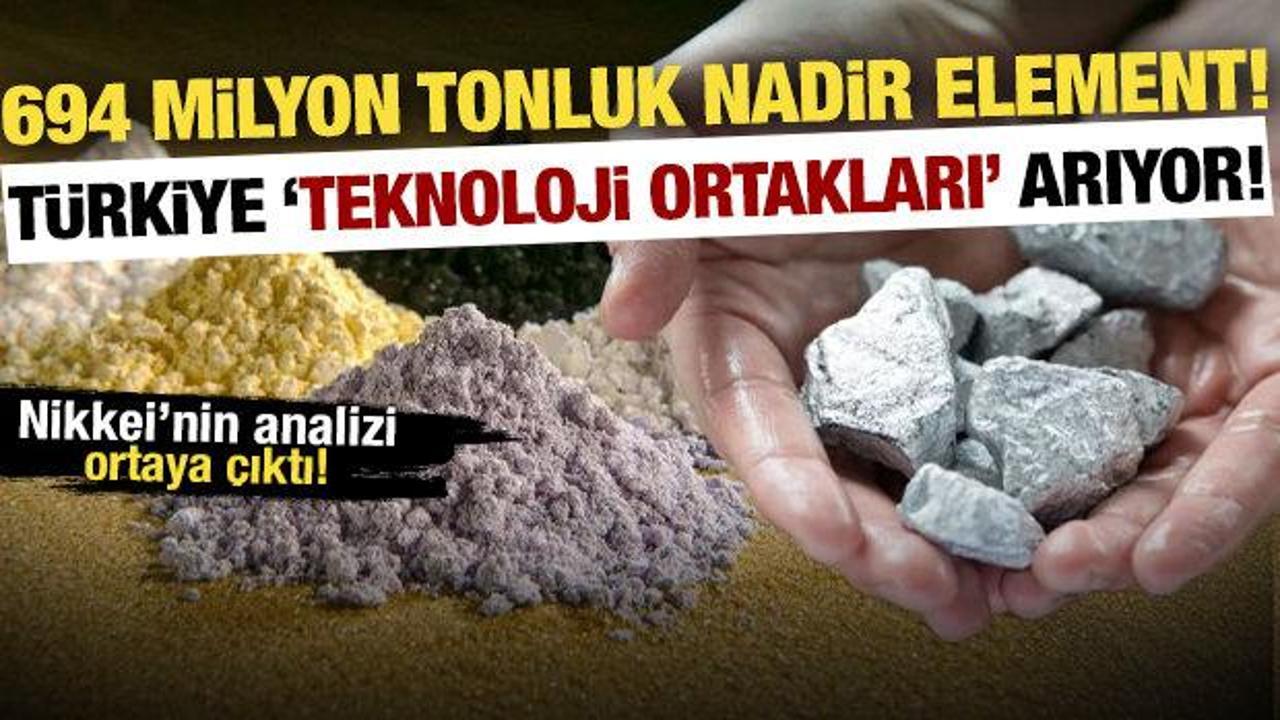 694 milyon tonluk nadir toprak rezervi! Türkiye değerlendirmek istiyor