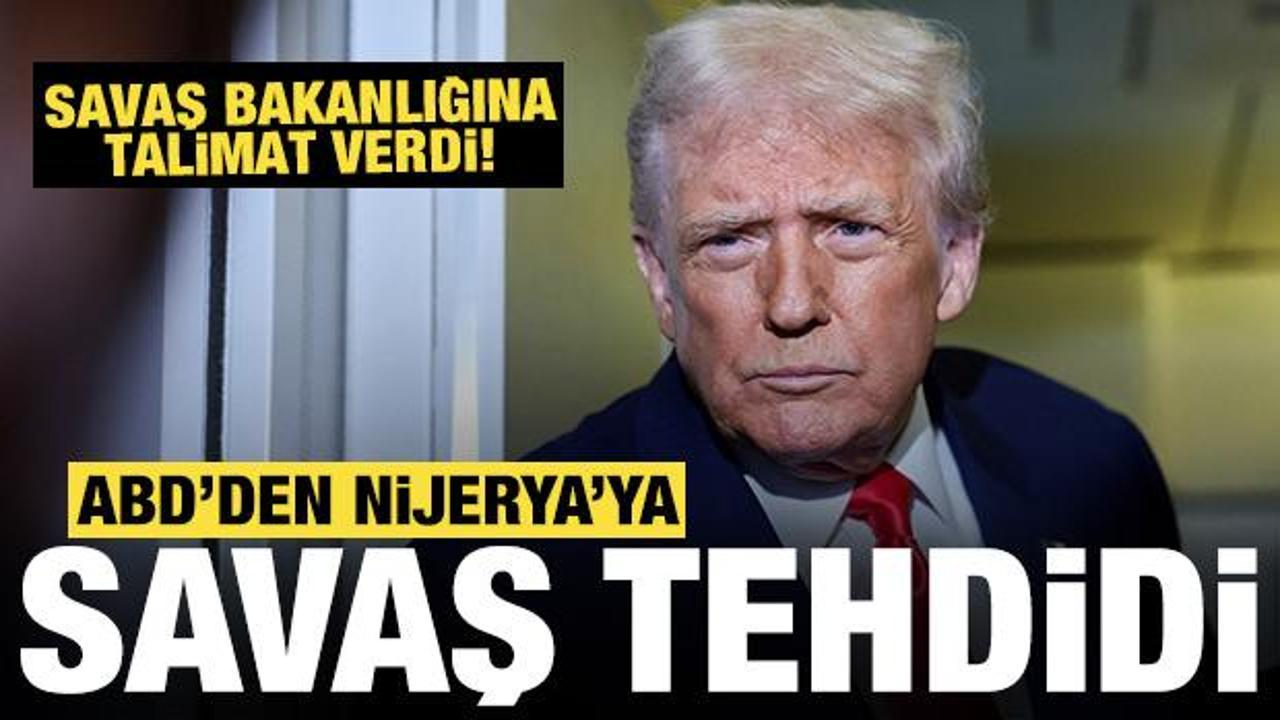ABD'den Nijerya'ya savaş tehdidi: Savaş bakanlığına talimat verdi!