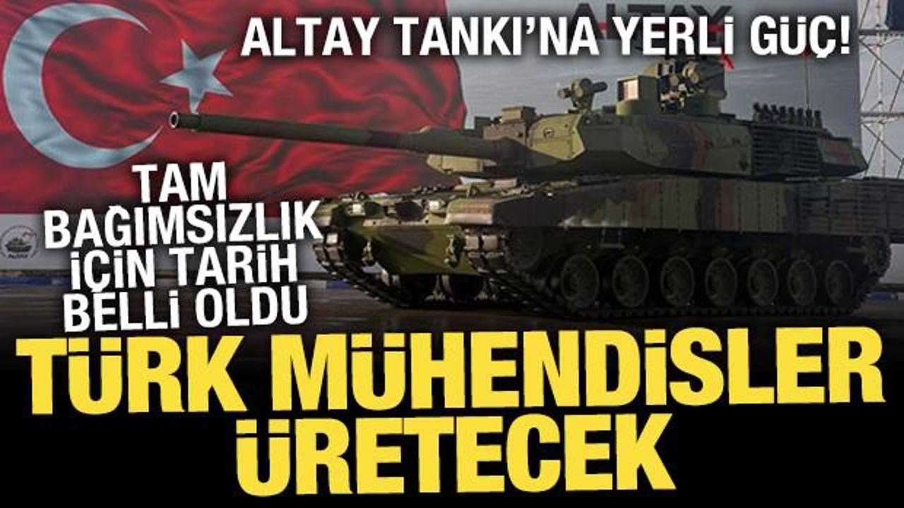 ALTAY Tankı'nın kalbi yerli BATU G&uuml;&ccedil; Grubu ile atacak