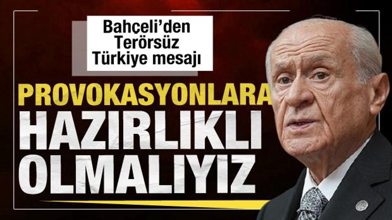 Bahçeli'den 29 Ekim mesajında Terörsüz Türkiye vurgusu: Ülkemize kalıcı bahar getirecek