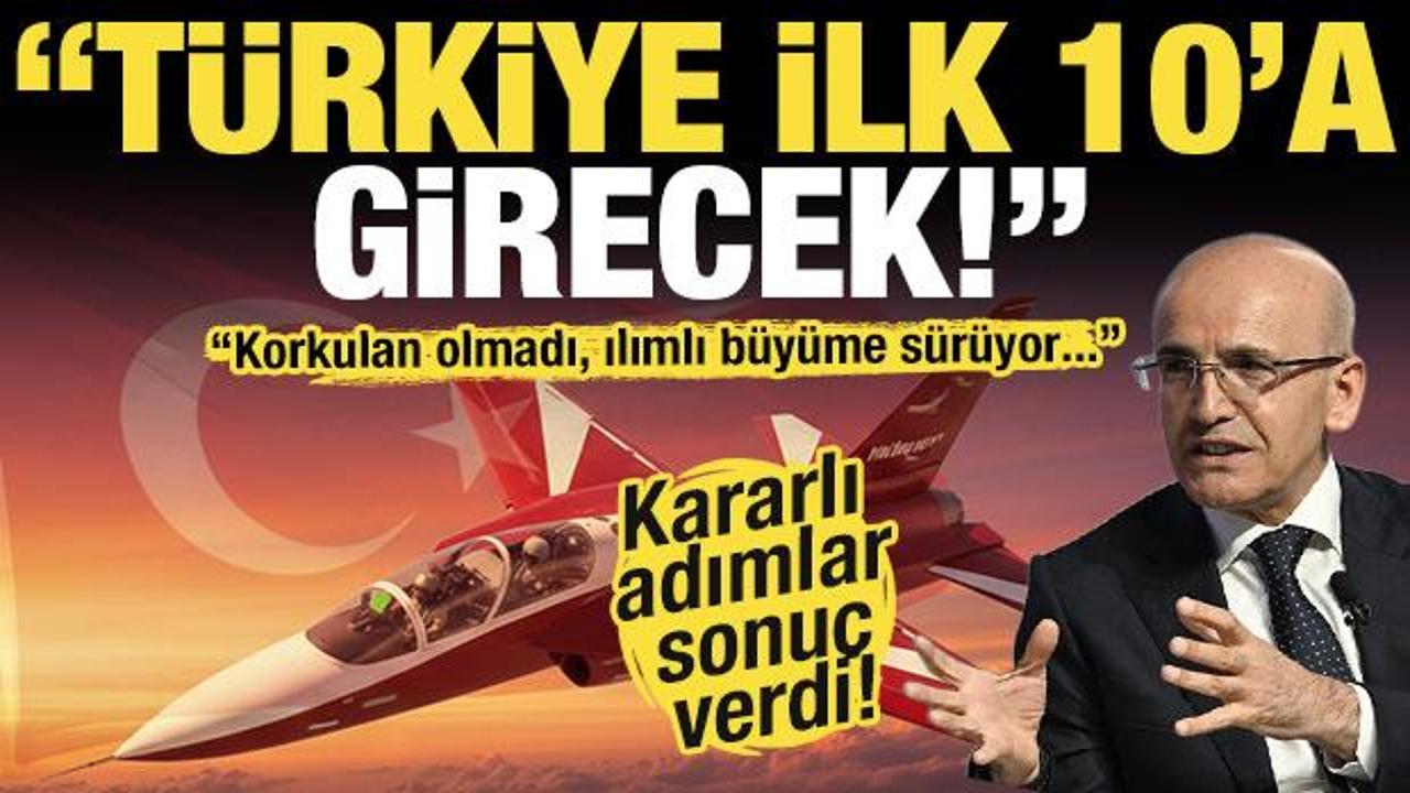 Bakan Şimşek: T&uuml;rkiye savunma sanayi ihracat liginde ilk 10'a girecek!