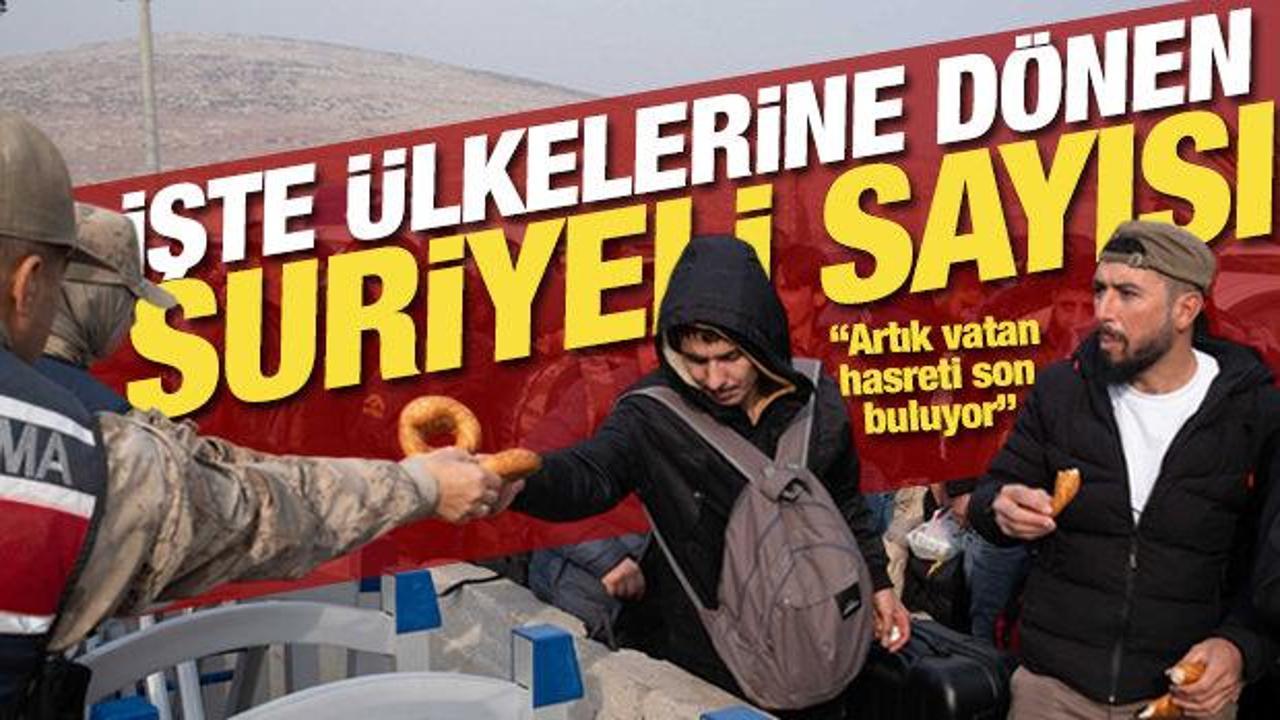 Bakan Yerlikaya: 2016&rsquo;dan beri toplam 1 milyon 290 bin Suriyeli vatanına geri d&ouml;nd&uuml;