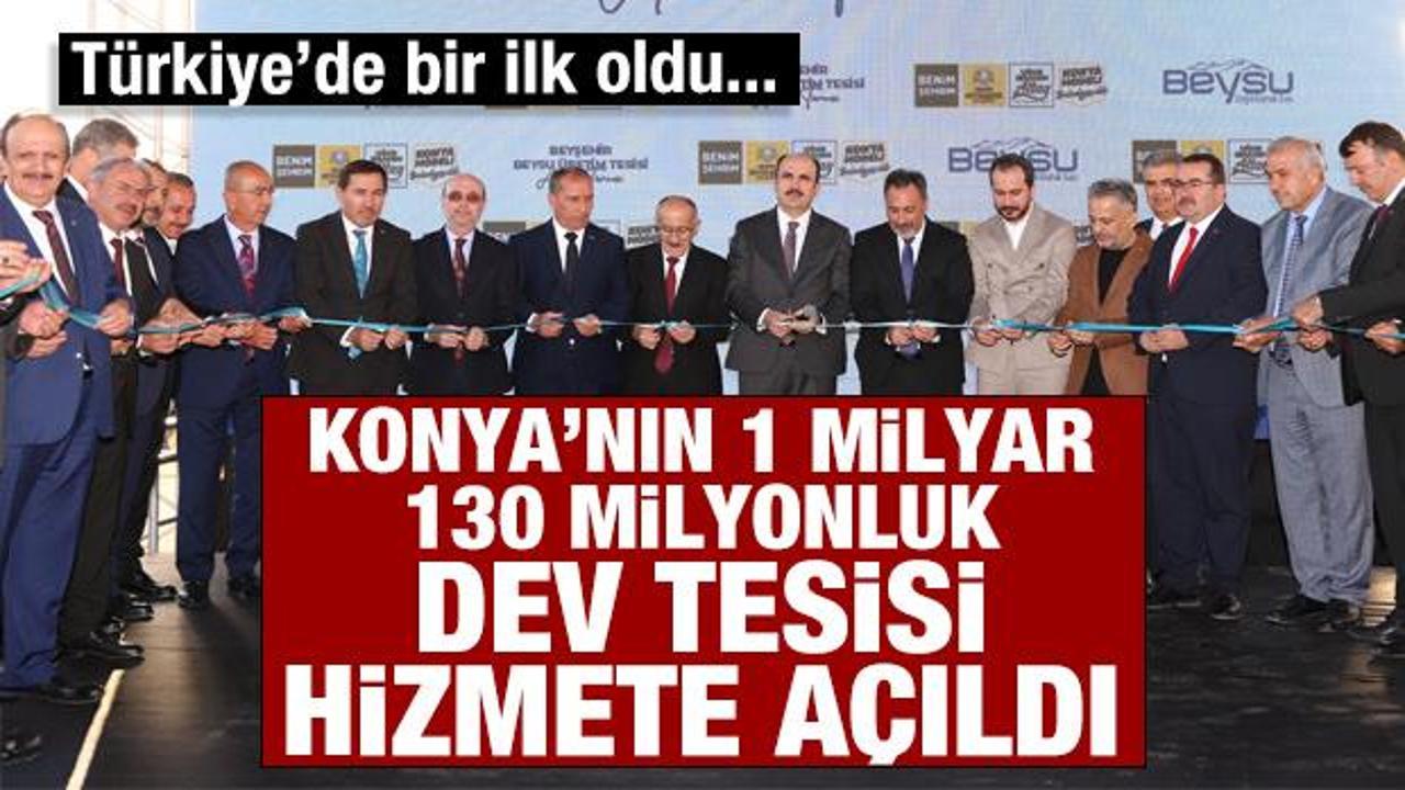 Başkan Altay, BEYSU’nun 1 milyar 130 milyonluk dev tesisini hizmete açtı