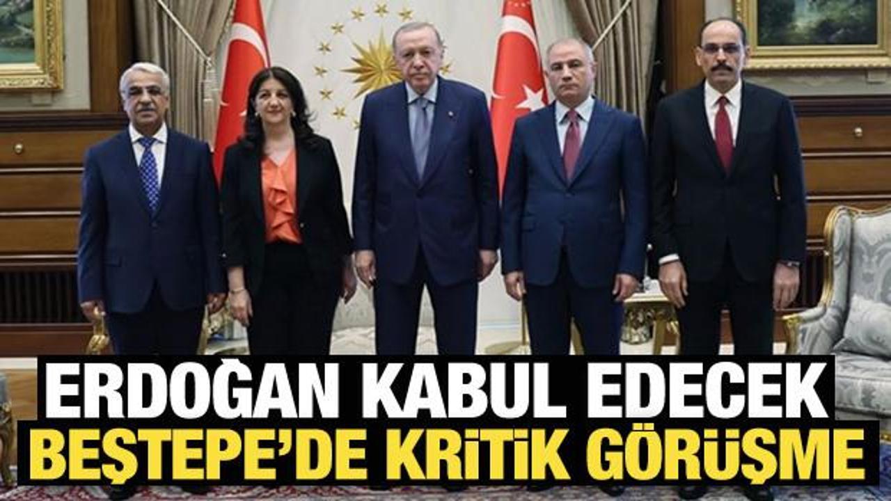 Cumhurbaşkanı Erdoğan, DEM Parti heyetini kabul edecek