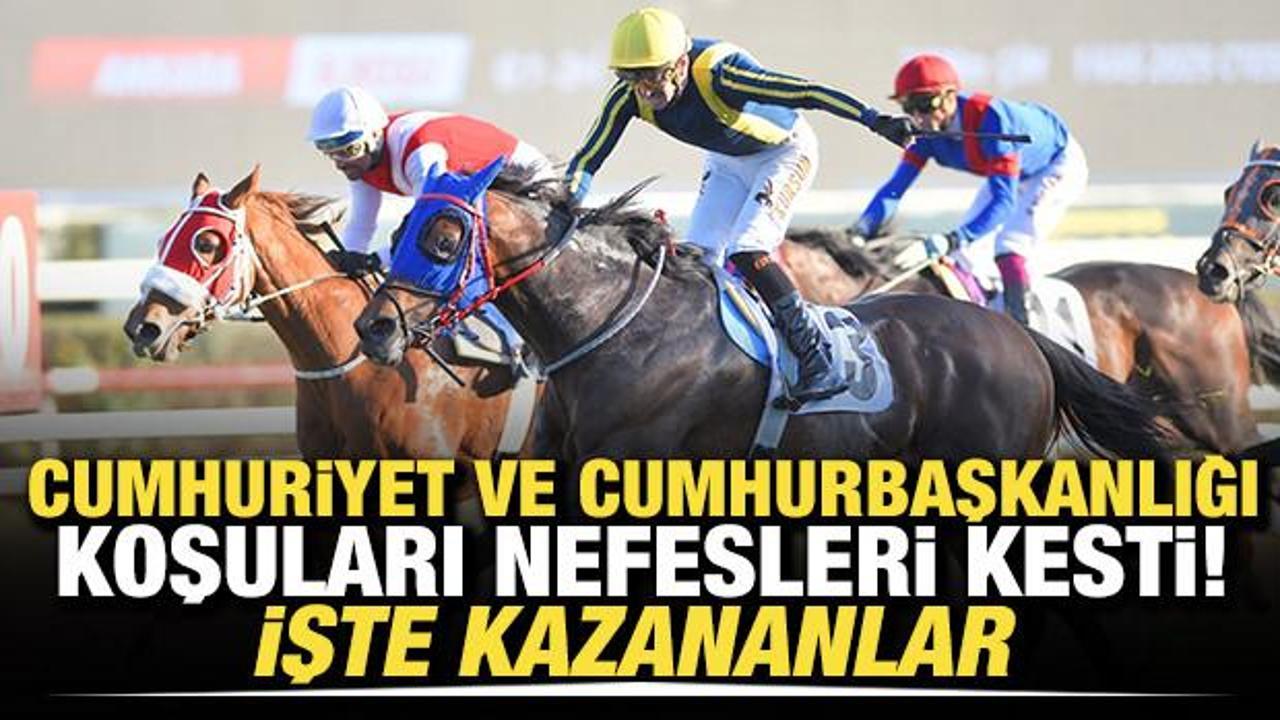Cumhuriyet ve Cumhurbaşkanlığı koşuları nefesleri kesti!