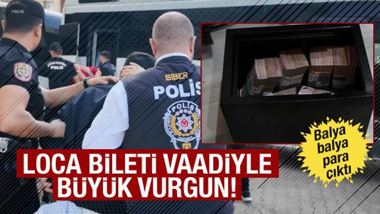Deste deste para... Loca bileti vaadiyle dolandırıcılık yapan &ccedil;ete &ccedil;&ouml;kertildi!