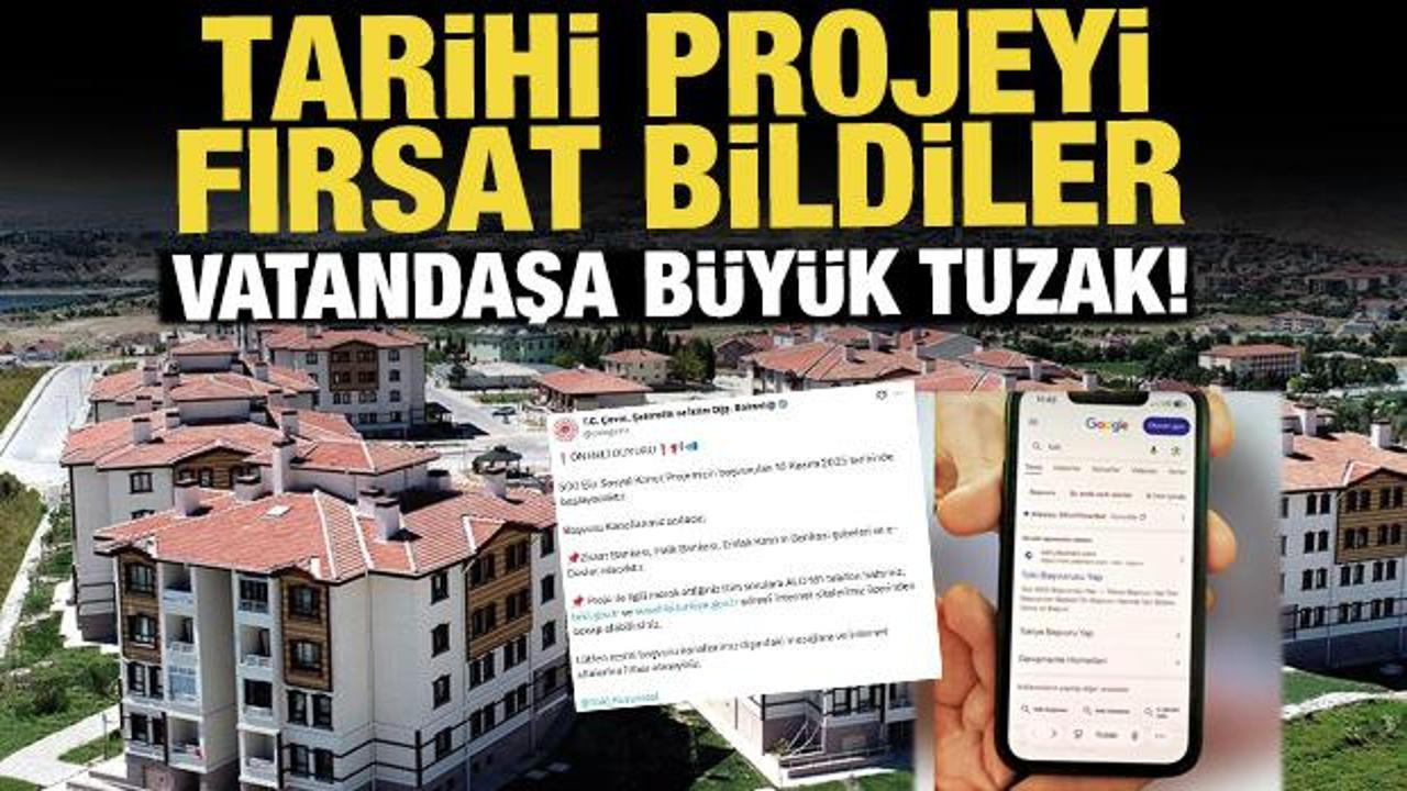 Dolandırıcılar tarihi projeyi fırsat bildi! Vatandaşa b&uuml;y&uuml;k tuzak