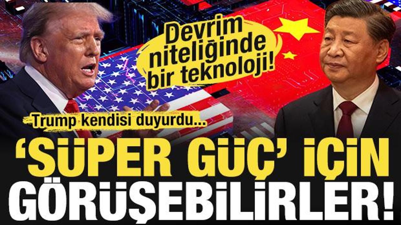 Dünyada devrim oluşturacak: Trump ve Jinping 'süper çip' için bir araya gelebilir!