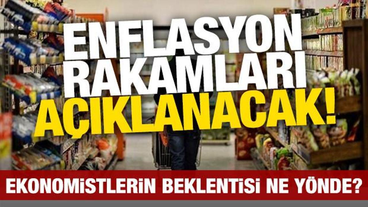 Enflasyon rakamları a&ccedil;ıklanacak! Beklentiler ne y&ouml;nde?
