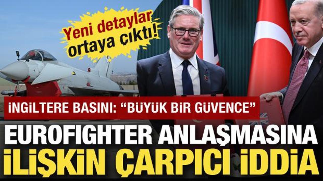 Eurofighter anlaşmasına ilişkin yeni detaylar: Geniş silah paketini de i&ccedil;eriyor