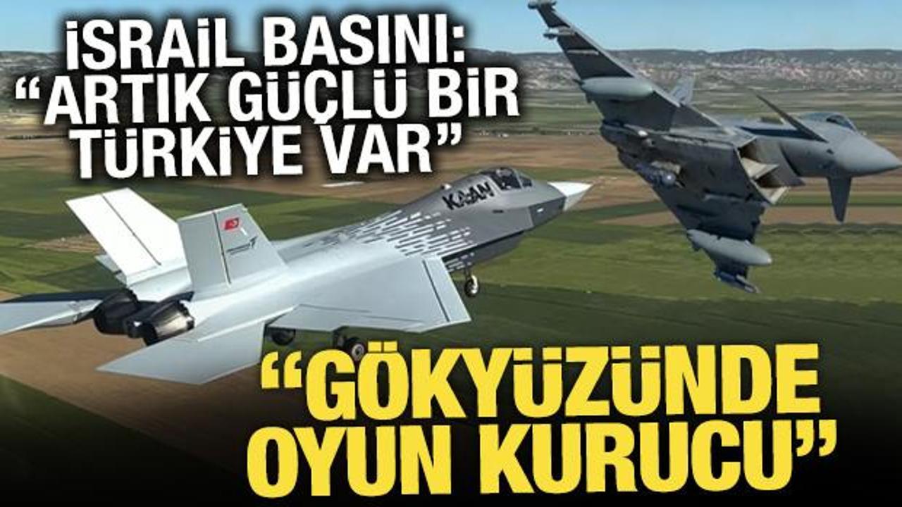 İsrail'den KAAN ve Eurofighter Typhoon a&ccedil;ıklaması