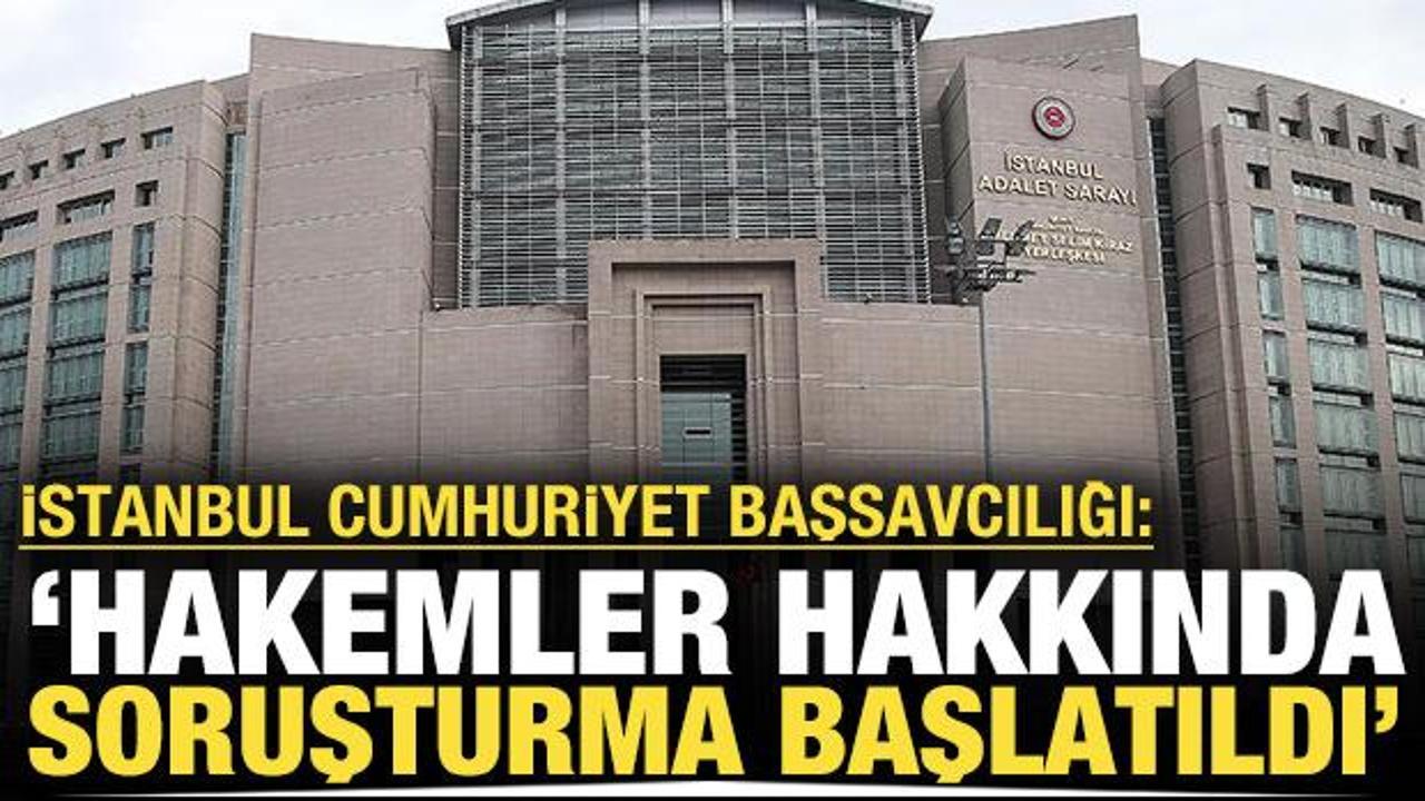 İstanbul Cumhuriyet Başsavcılığı: 'Hakemlere soruşturma başlatıldı'