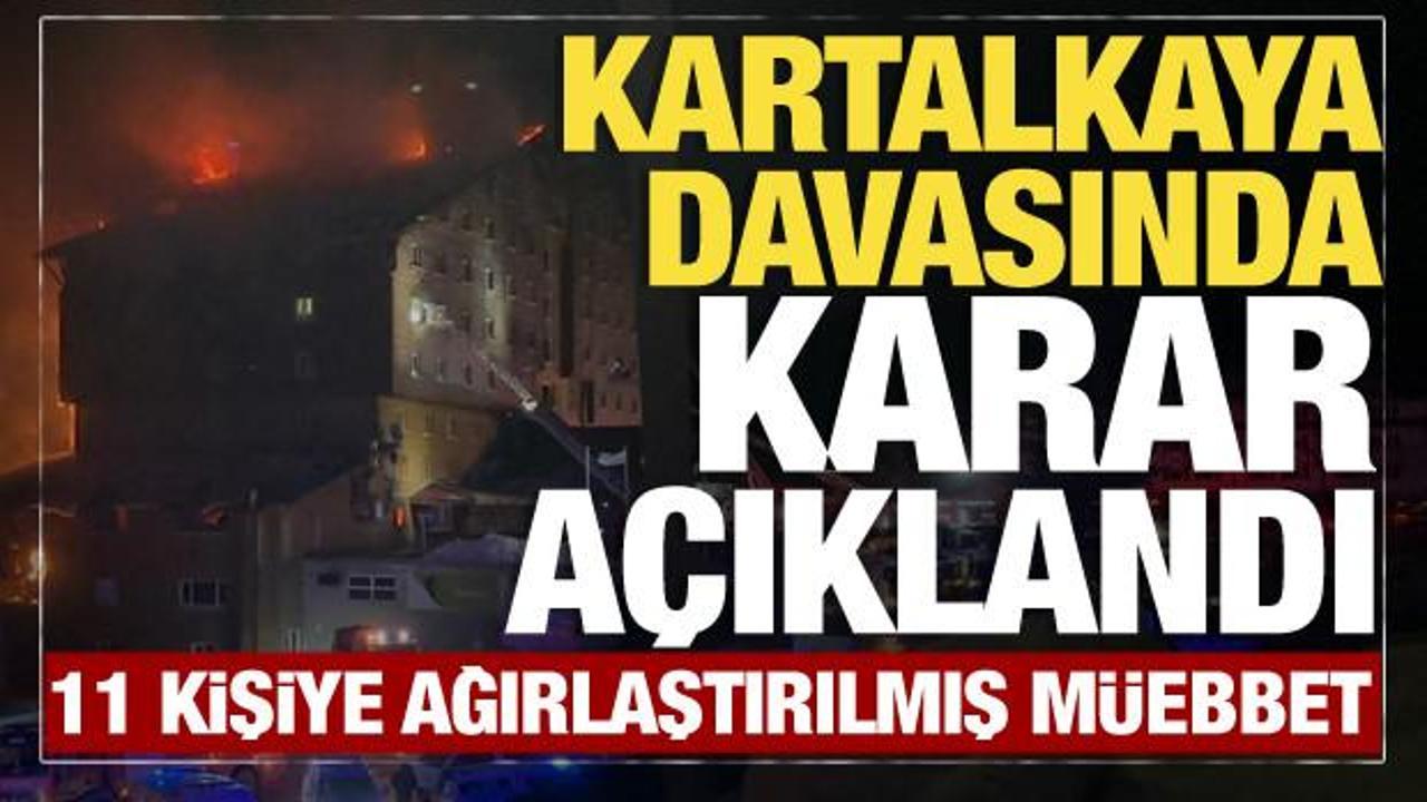 Kartalkaya davasında karar a&ccedil;ıklandı: 11 kişiye ağırlaştırılmış m&uuml;ebbet hapis