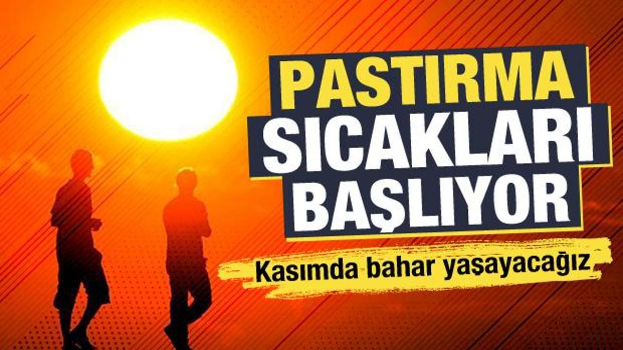 Pastırma sıcakları resmen başlıyor! Meteoroloji'den sıcak hava uyarısı