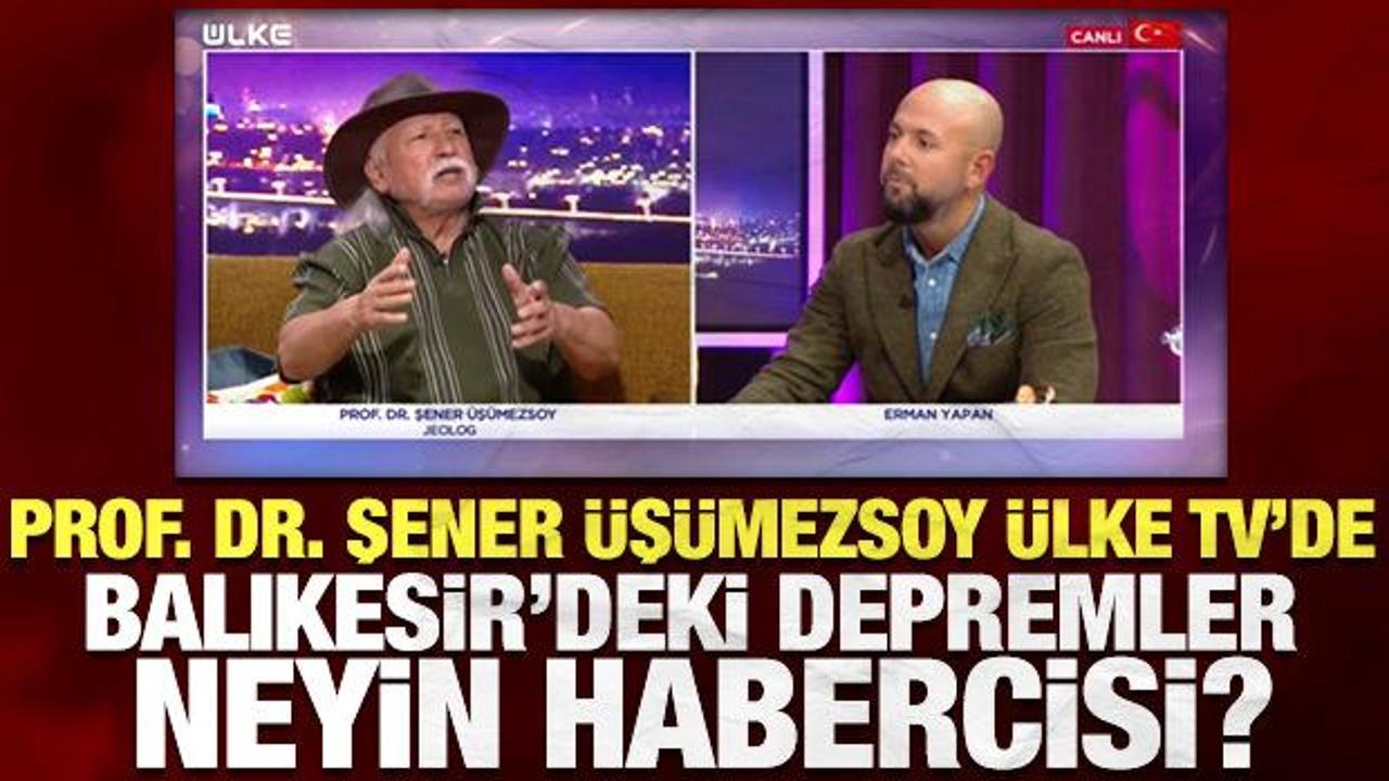 Prof. Dr. Şener &Uuml;ş&uuml;mezsoy: Sındırgı'da iki fay kırıldı, sıcak su vanası a&ccedil;ıldı