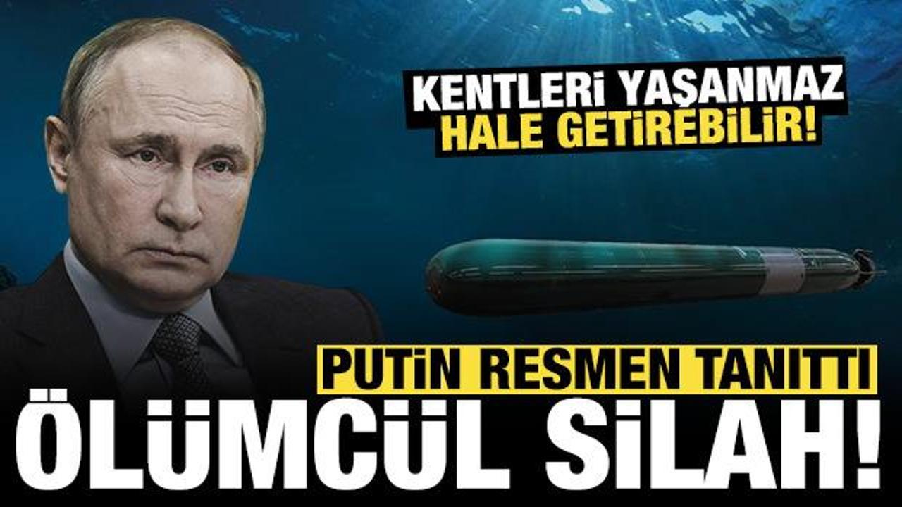 Putin Rusya'nın &ouml;l&uuml;mc&uuml;l silahını tanıttı: Kentleri yaşanmaz hale getirebilir!