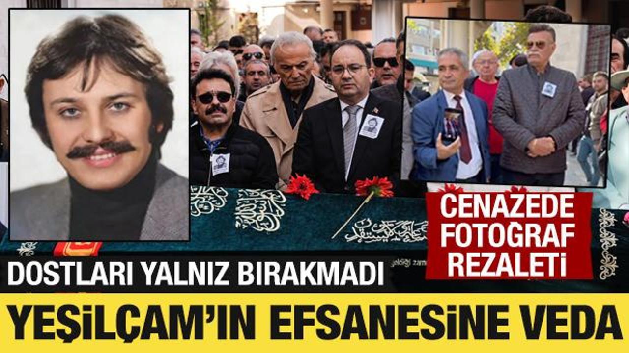  Sanat&ccedil;ı Engin &Ccedil;ağlar son yolculuğuna uğurlandı: Cenazede fotoğraf rezaleti