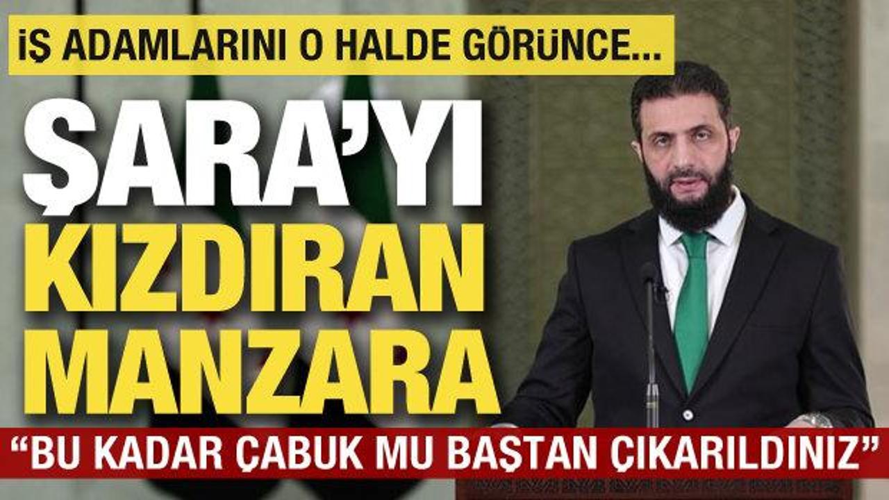 Şara'yı kızdıran manzara! "Bu kadar çabuk mu baştan çıkarıldınız"