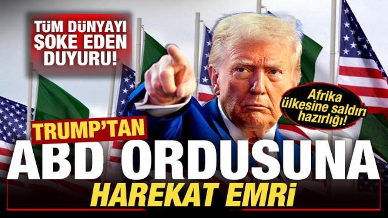 Son dakika: Trump'tan orduya harekat emri! Afrika &uuml;lkesine saldırı hazırlığı