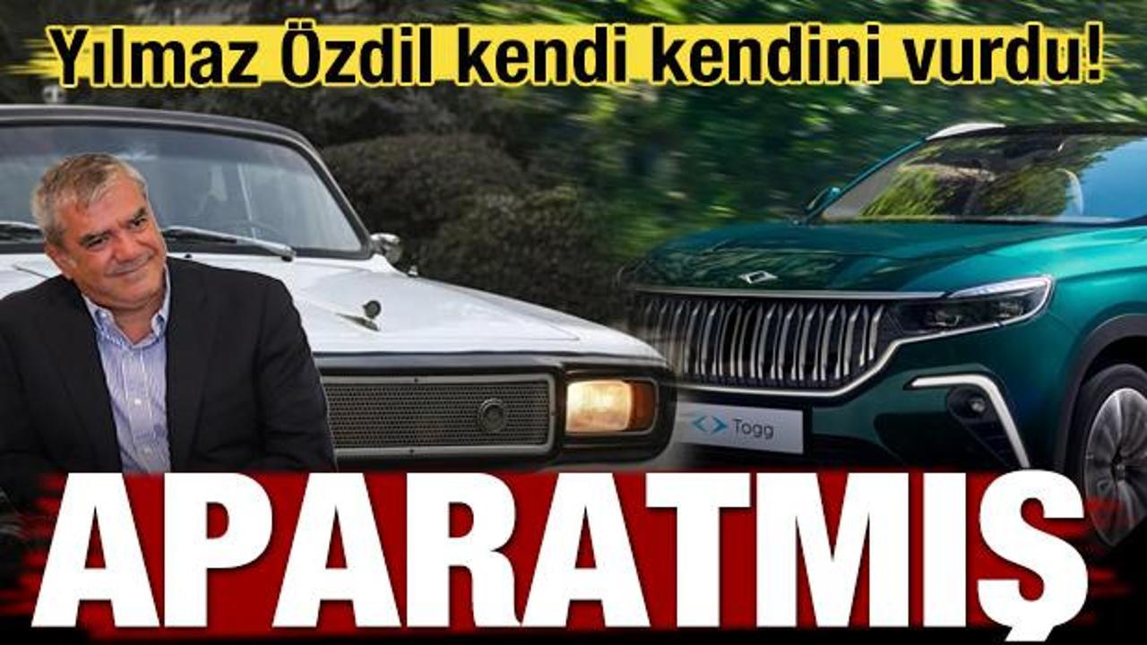 Yılmaz &Ouml;zdil kendi kendini vurdu! Aparatmış