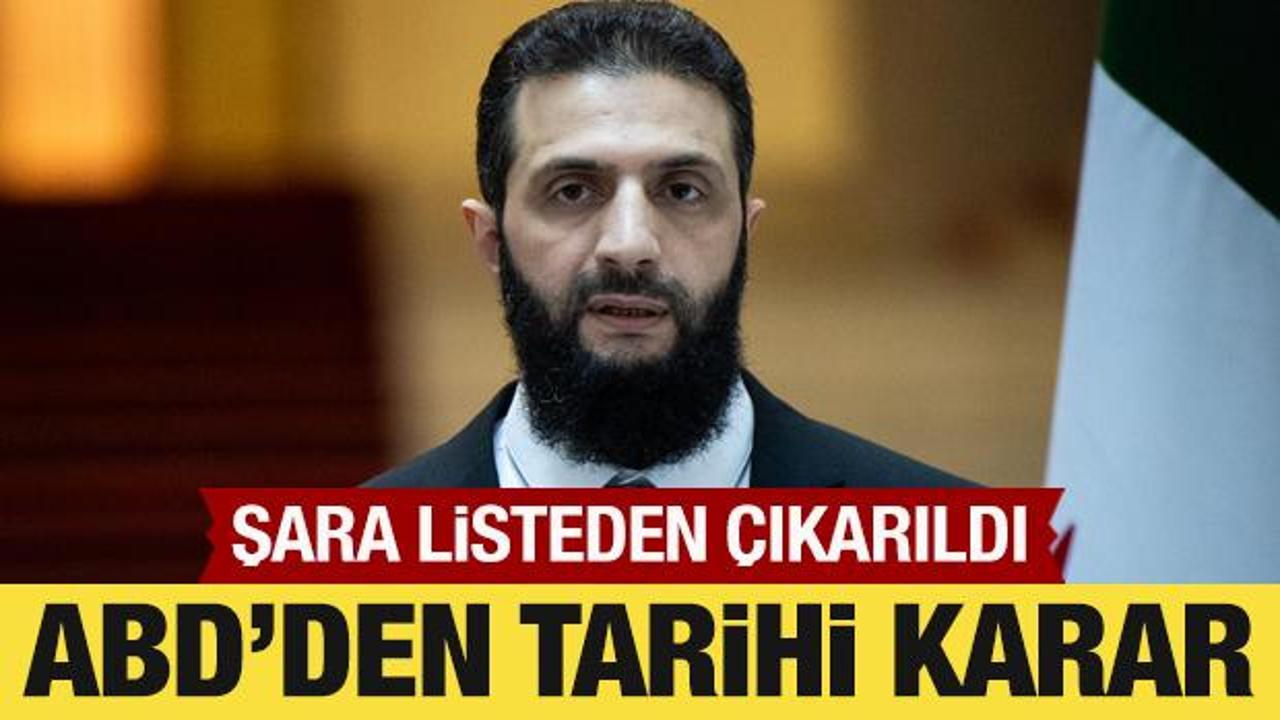 ABD, Suriye Cumhurbaşkanı ve İçişleri Bakanı'na yönelik yaptırımları kaldırdı