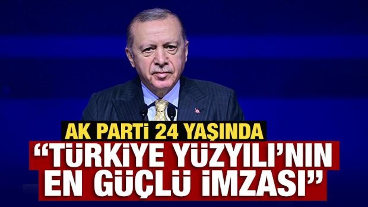 AK Parti, iktidarının 23'&uuml;nc&uuml; yılını geride bıraktı!