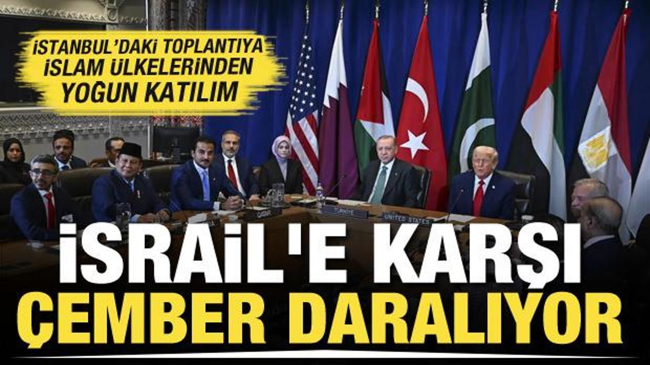 Bakan Fidan'dan Gazze toplantısı! İslam ülkelerinden yoğun katılım