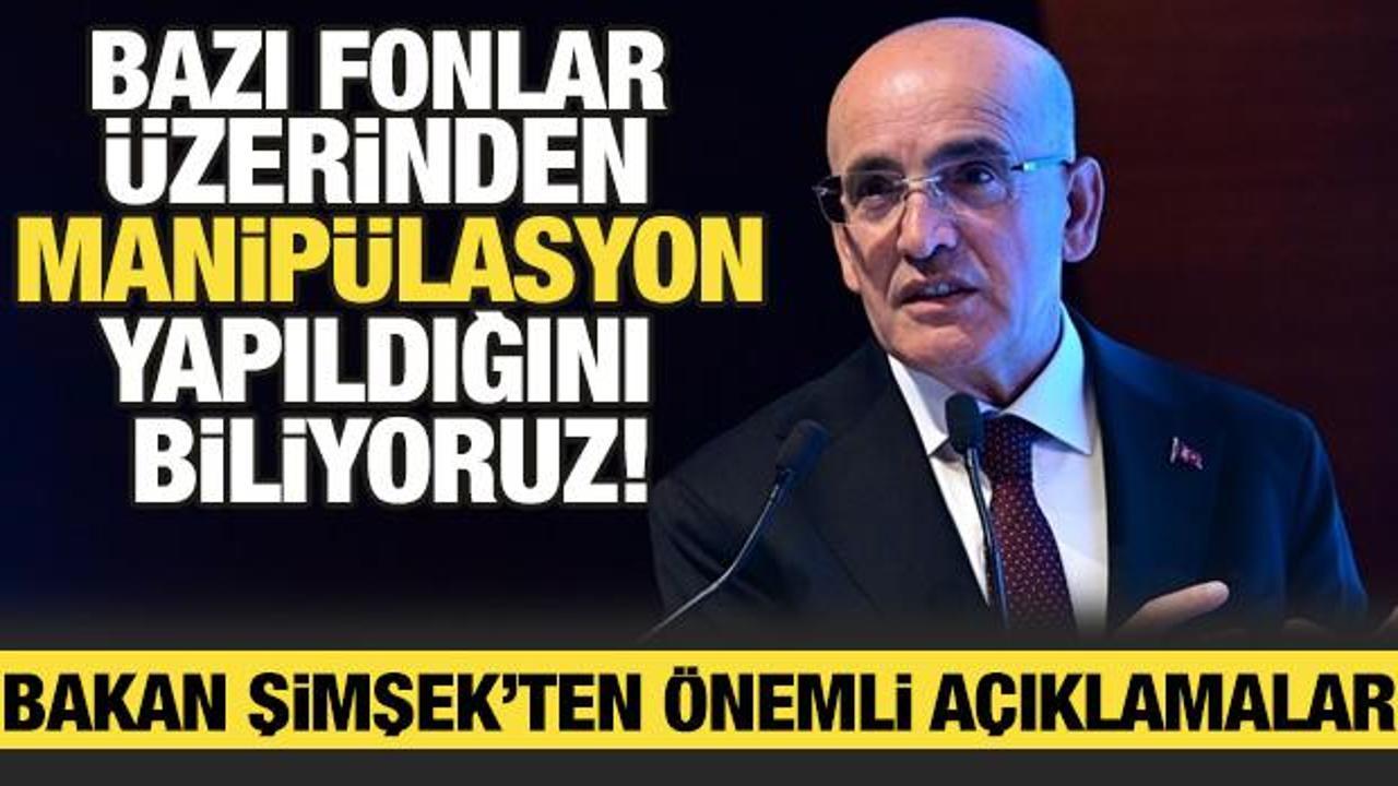 Bakan Şimşek: Manip&uuml;lasyonla m&uuml;cadelenin dozu artırılacak!