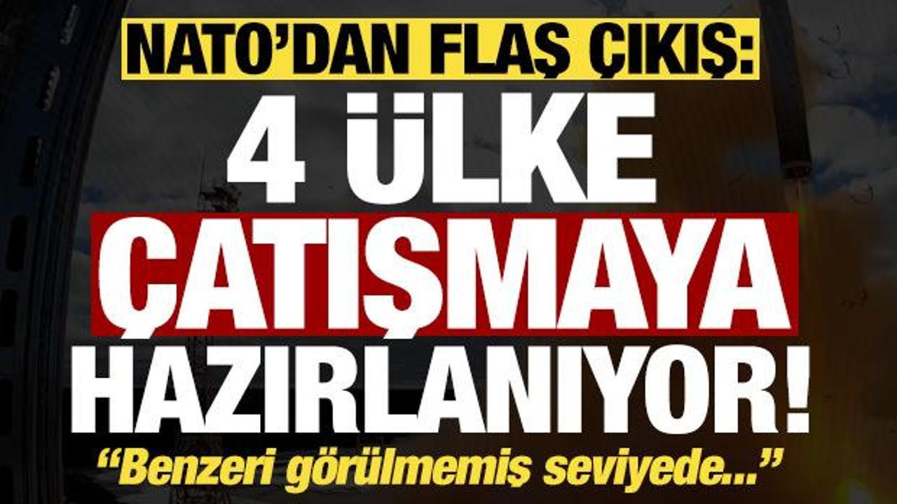 NATO'dan flaş &ccedil;ıkış: Rusya; &Ccedil;in, Kuzey Kore, İran &ccedil;atışmaya hazırlanıyor...
