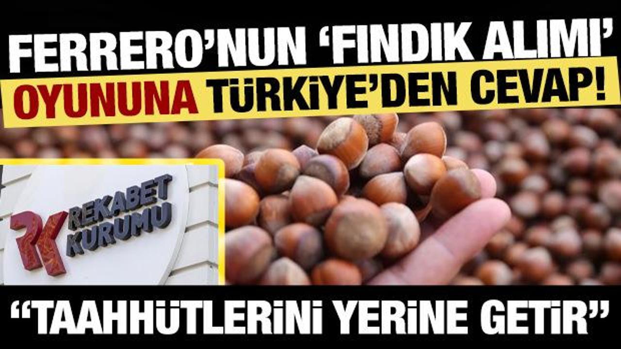 Rekabet Kurumu Başkanı K&uuml;le: Ferrero'nun taahh&uuml;tlerini yerine getirmesi zorunluluk!