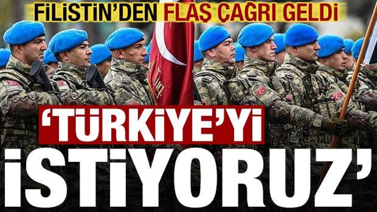 Son dakika: Filistin'den flaş &ccedil;ağrı geldi: T&uuml;rkiye'yi istiyoruz!