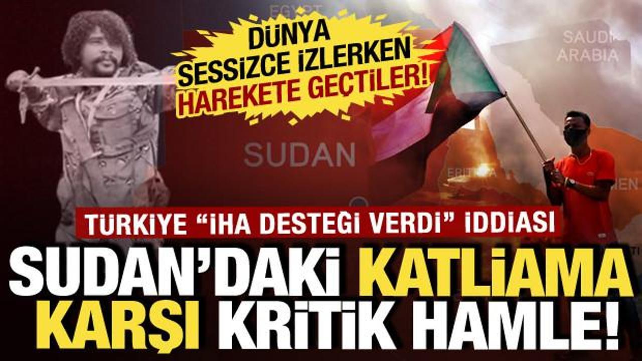 Sudan i&ccedil;in harekete ge&ccedil;tiler! İki &uuml;lkeden Sudan'daki katliama karşı m&uuml;himmat desteği