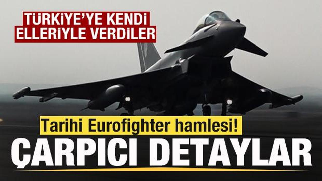 Tarihe ge&ccedil;en Eurofighter satışından &ccedil;arpıcı detaylar! T&uuml;rkiye'ye kendi elleriyle verdiler