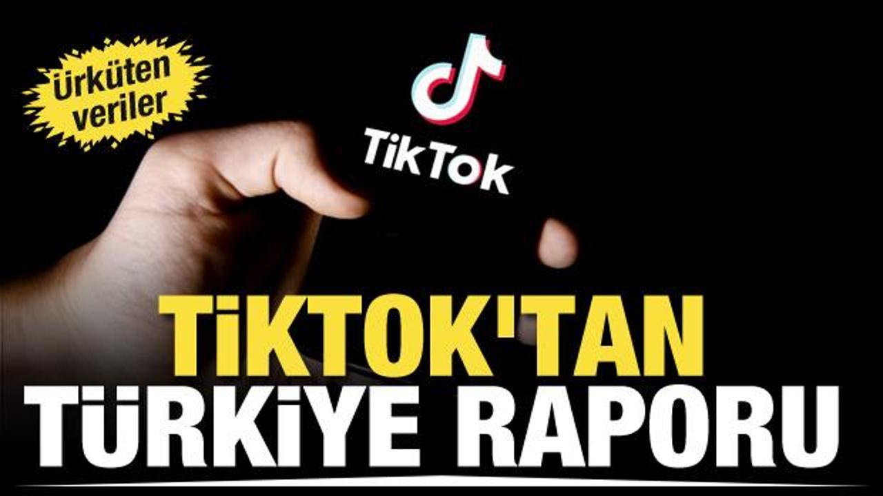 TikTok'tan T&uuml;rkiye raporu! &Uuml;rk&uuml;ten veriler