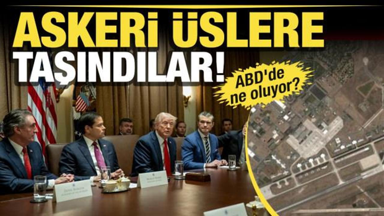 Trump kabinesinde g&uuml;venlik alarmı: &Uuml;st d&uuml;zey yetkililer asker&icirc; &uuml;slere taşındı!