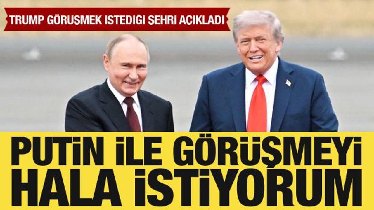 Trump, Putin ile görüşecek mi? Açıklama yaptı