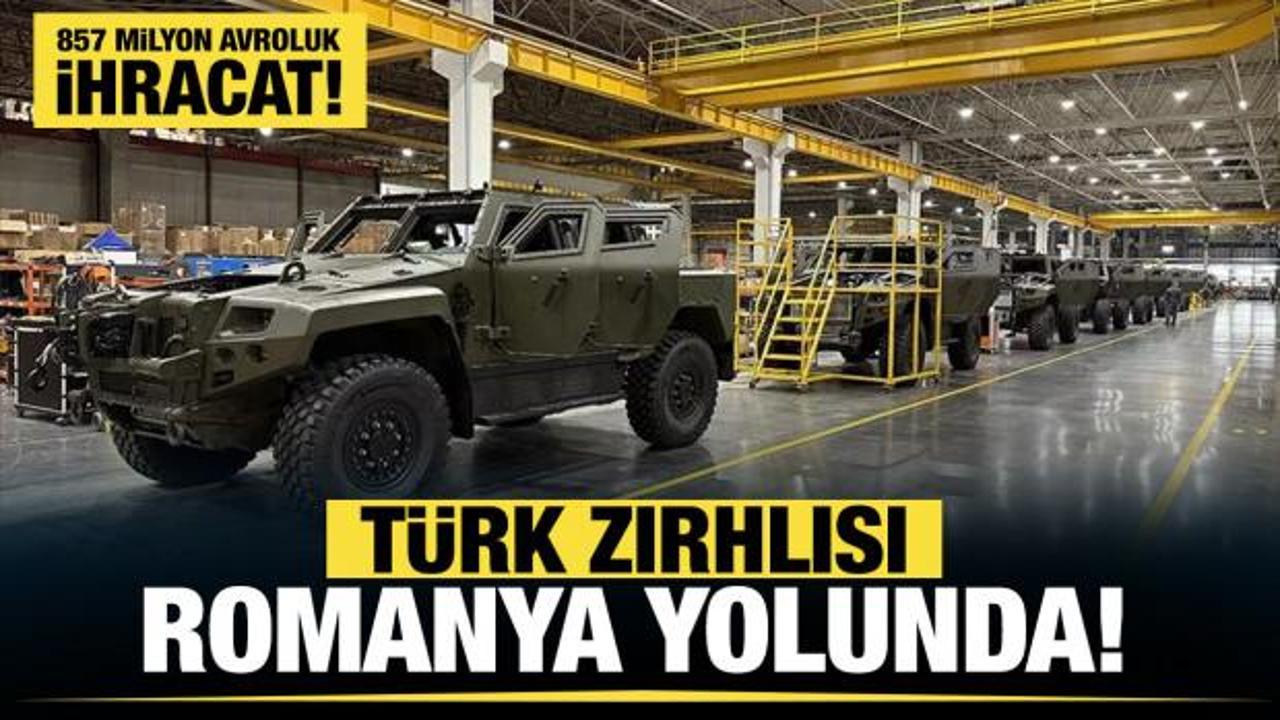 T&uuml;rkiye'den 1059 adet zırhlı ara&ccedil; sevkiyatı! Değeri 857 milyon avro