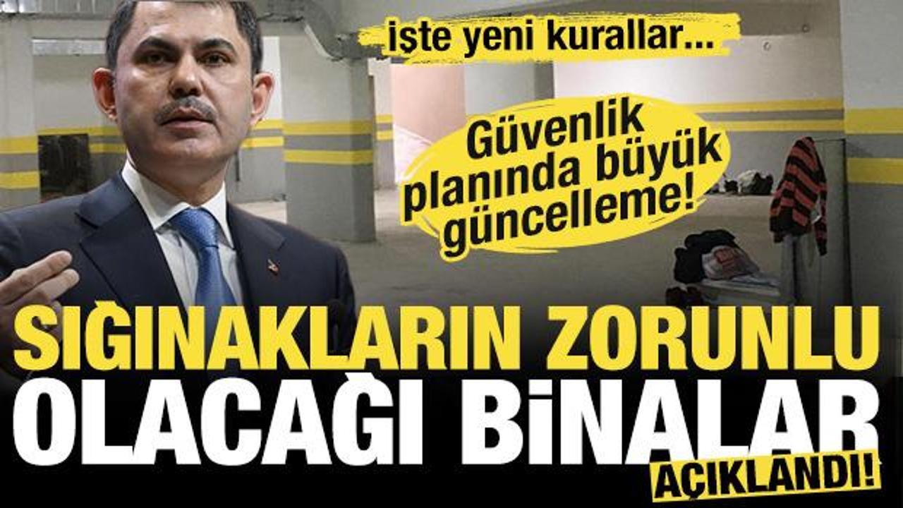 T&uuml;rkiye&rsquo;nin sığınak y&ouml;netmeliği değişti! 10 dairesi bulunan binalarda artık zorunlu olacak