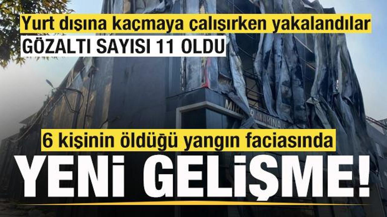 Yangın faciasında son dakika gelişmesi! Yurt dışına ka&ccedil;maya &ccedil;alışırken yakalandılar!